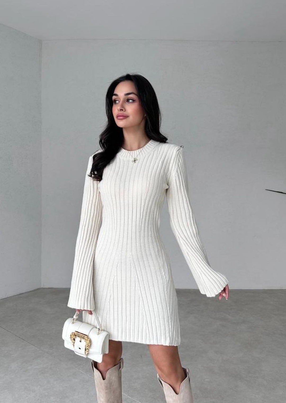 ANALISE | Elegant Knitted Dress